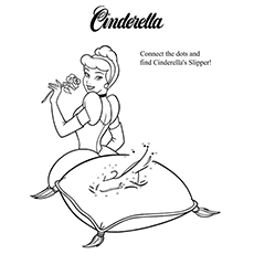 Connect The Dots To Find Cinderella