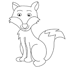 Fox-Coloring-Book-16 for coloring pages 