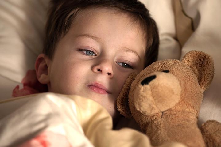 Head in upright position