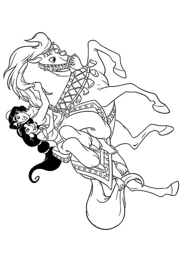 Jasmine-And-Aladdin-On-Horseback-16