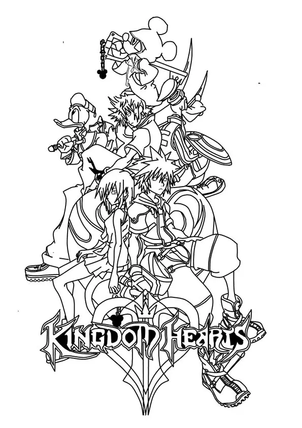 Kingdom-Hearts-Coloring-Pages