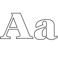 Featured image of post Letter A Coloring Pages Printable