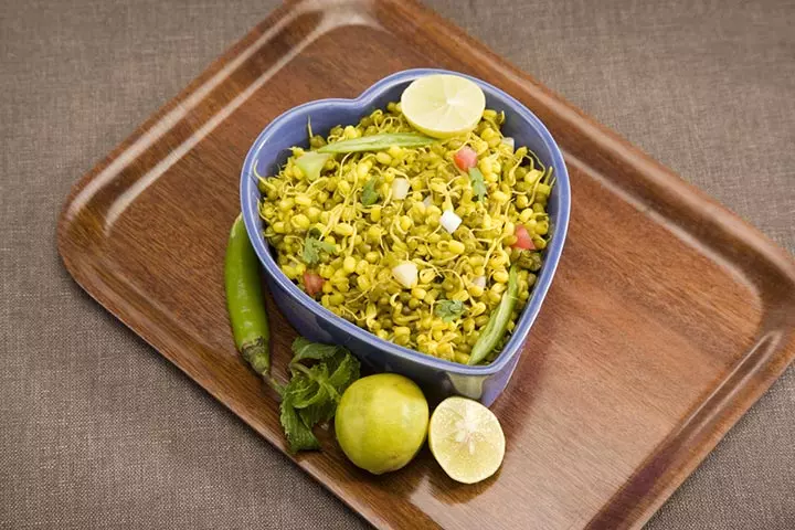 Mixed sprouts salad or chaat fireless cooking for kids