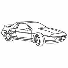 Muscle fast car coloring page_image