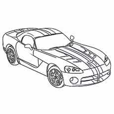 620 Muscle Car Coloring Pages Download Free Images