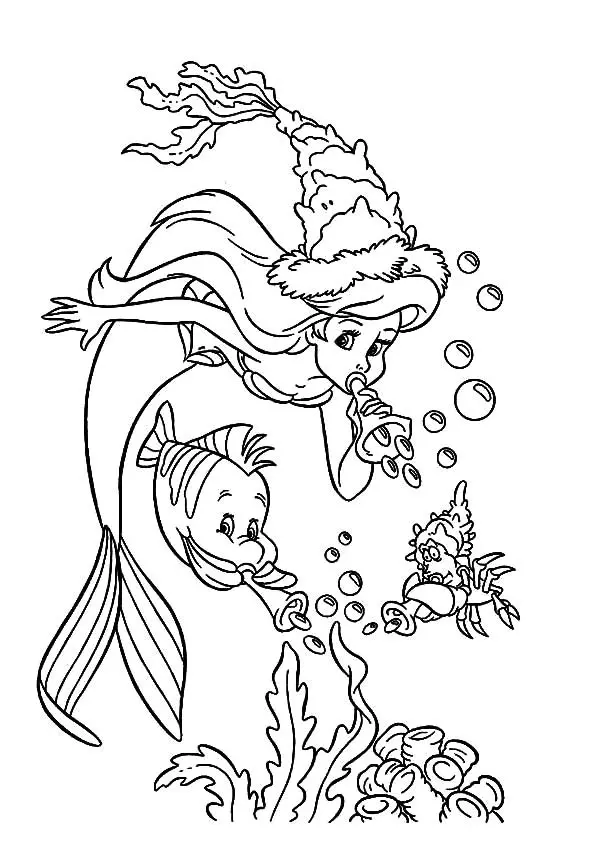 Party-under-water-little-mermaid