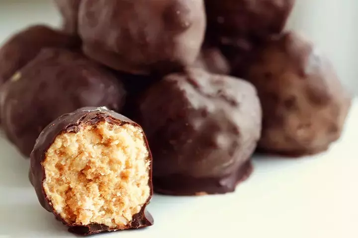 Peanut butter balls fireless cooking for kids