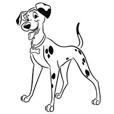 Disney Pongo coloring page