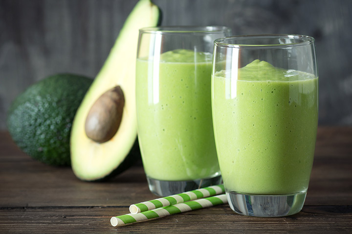 Avocadoes in pregnancy, raw avocado smoothie