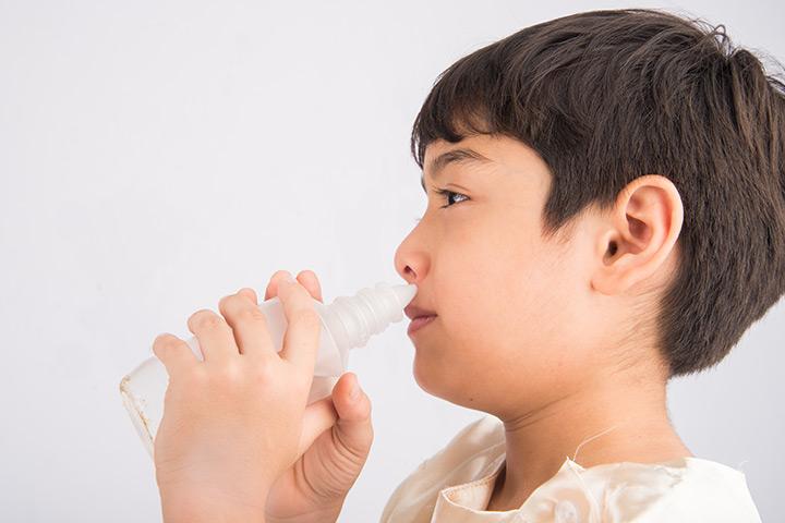 Saline dropswarm saline water