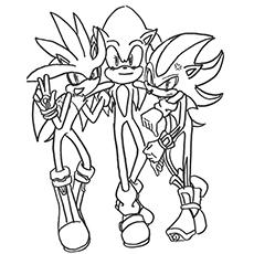 Free Printable Sonic The Hedgehog Coloring Pages For Kids