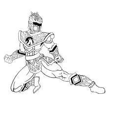 Sovereign Astral Soldier coloring Pages Of Power Rangers_image