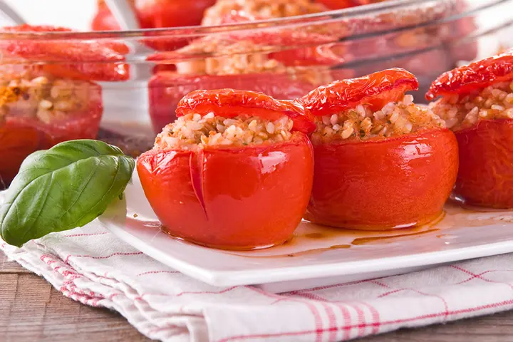 Stuffed tomato