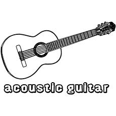 guitar printable coloring pages