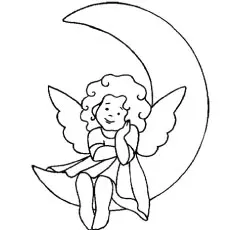 The-Angel-On-The-Moon