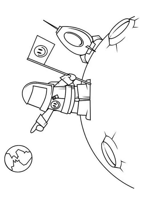 The-Astronaut-Pointing-Towards-Earth