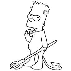 top 10 free printable simpsons coloring pages online