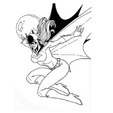 batman dark knight coloring pages to print