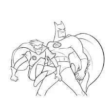Free Batman and Robin Coloring Pages to Print