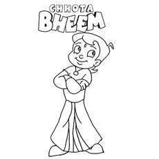 Top 25 Free Printable Chota Bheem Coloring Pages Online