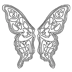 Butterfly Pattern coloring pages