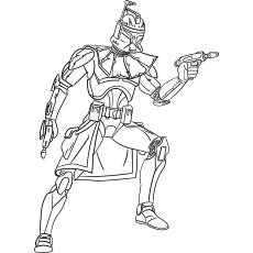 star wars clone trooper free coloring pages