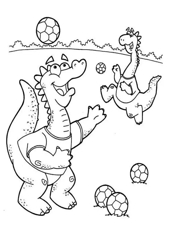 The-Dinosaurs-Playing-Football