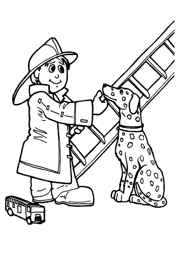 The-Fireman-With-Dalmatian