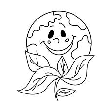 Green Earth Day Coloring Pages