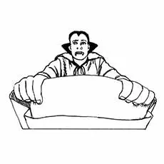 Jonathan Harker Co A Vampire Coloring Pages