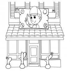 free printable handy manny coloring pages