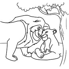 Top 25 Free Printable The Lion King Coloring Pages Online