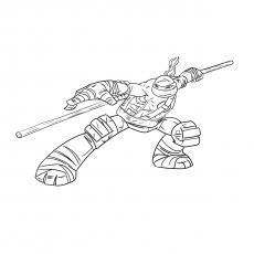 Ninja Turtles coloring page