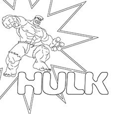 25 Popular Hulk Coloring Pages For Toddler