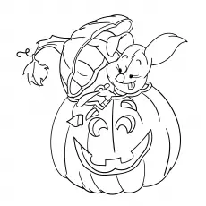 The Piglet Carving Halloween Pumpkin_image