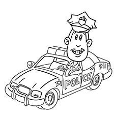 10 Best Police & Police Car Coloring Pages Your Toddler Will Love