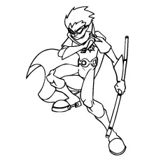 Robin Pictures to Color free