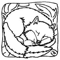 Top 25 Free Printable Fox Coloring Pages Online