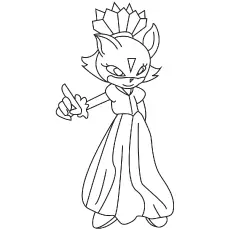 Sonic Coloring Pages_image