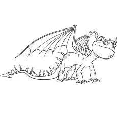 Terrible Terror from How To Train Your Dragon coloring page_image