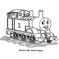 Thomas The Train Character Coloring Pages_image