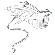 Thunderdrum from How To Train Your Dragon coloring page