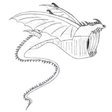 Thunderdrum from How To Train Your Dragon coloring page_image