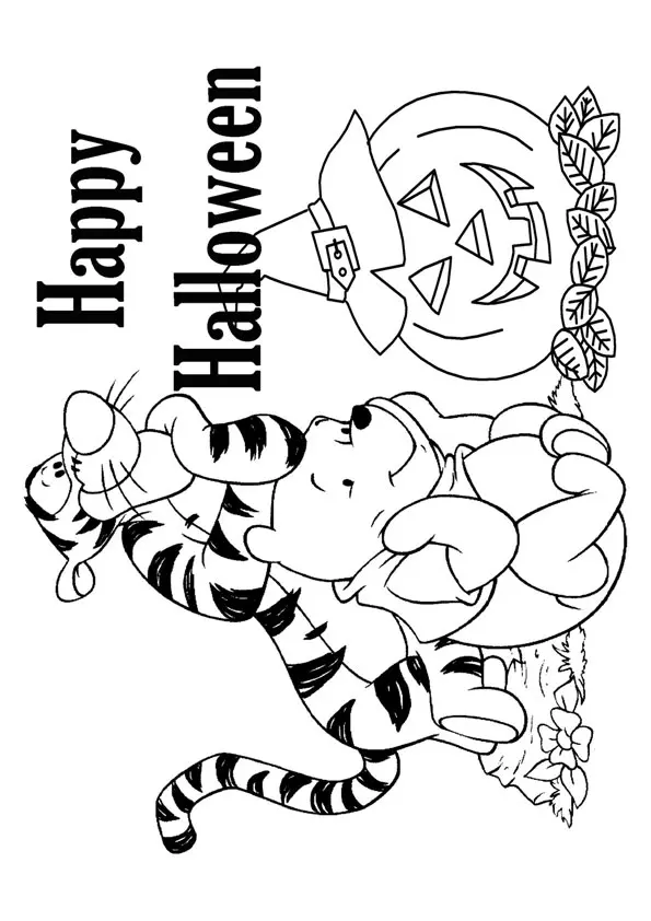 The-Tigger-Winnie-The-Pooh-And-Halloween-Pumpkin