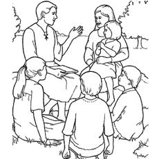 72 Coloring Pages Of Nuclear Family Download Free Images