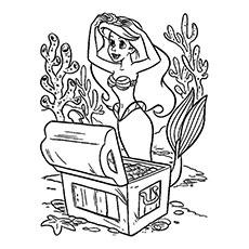 Top 25 Free Printable Little Mermaid Coloring Pages Online