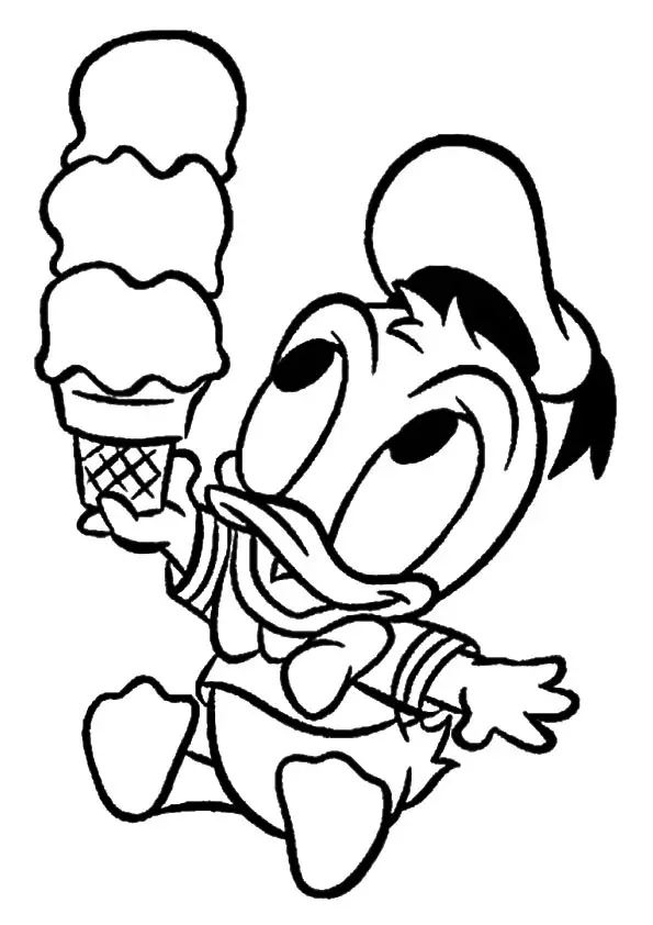 The-baby-donald-with-ice-cream