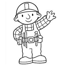 Bob the Builder coloring page