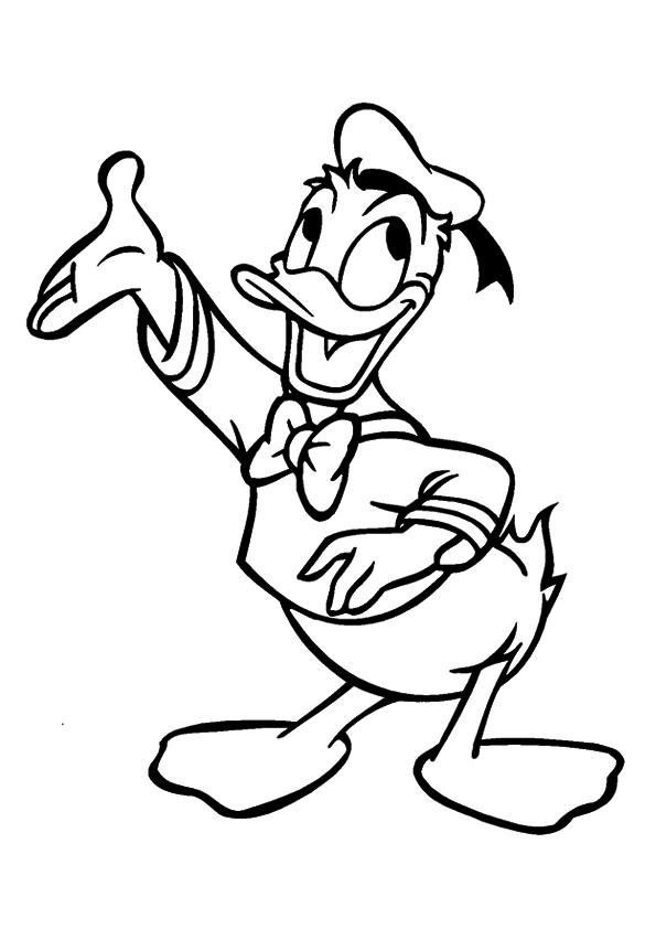 The-cheery-donald-duck