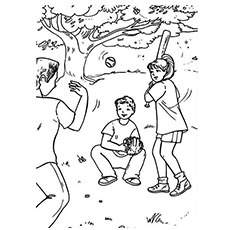 Day Out with Daddy Coloring Page